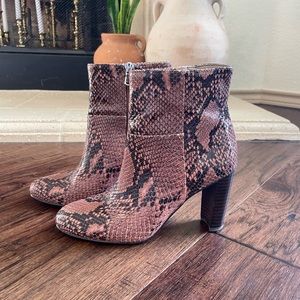 Ann Taylor Tallulah Snake Bootie